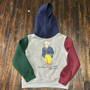 Gently worn Polo Bear Kids RL hoodie.